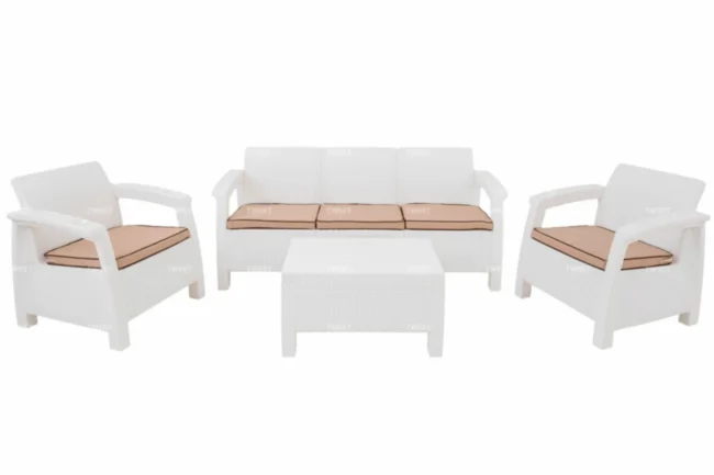 Комплект уличной мебели TWEET Terrace Set Max белый